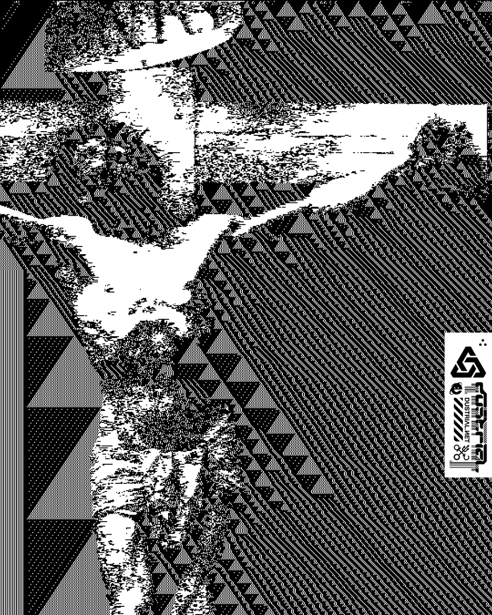 dustrial's tweet image. Forgive them, for they know not what they triangle
#dither #glitch #code