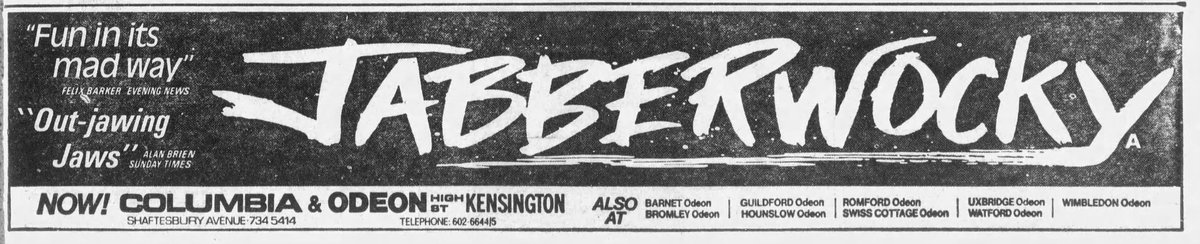 On This Day - London Cinema Releases tweet media