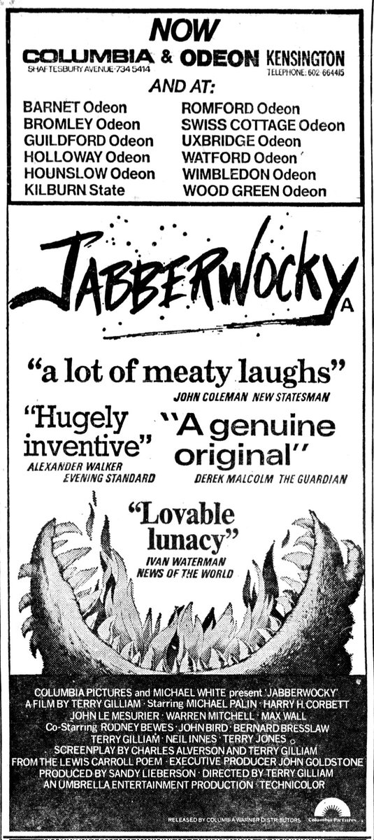 On This Day - London Cinema Releases tweet media