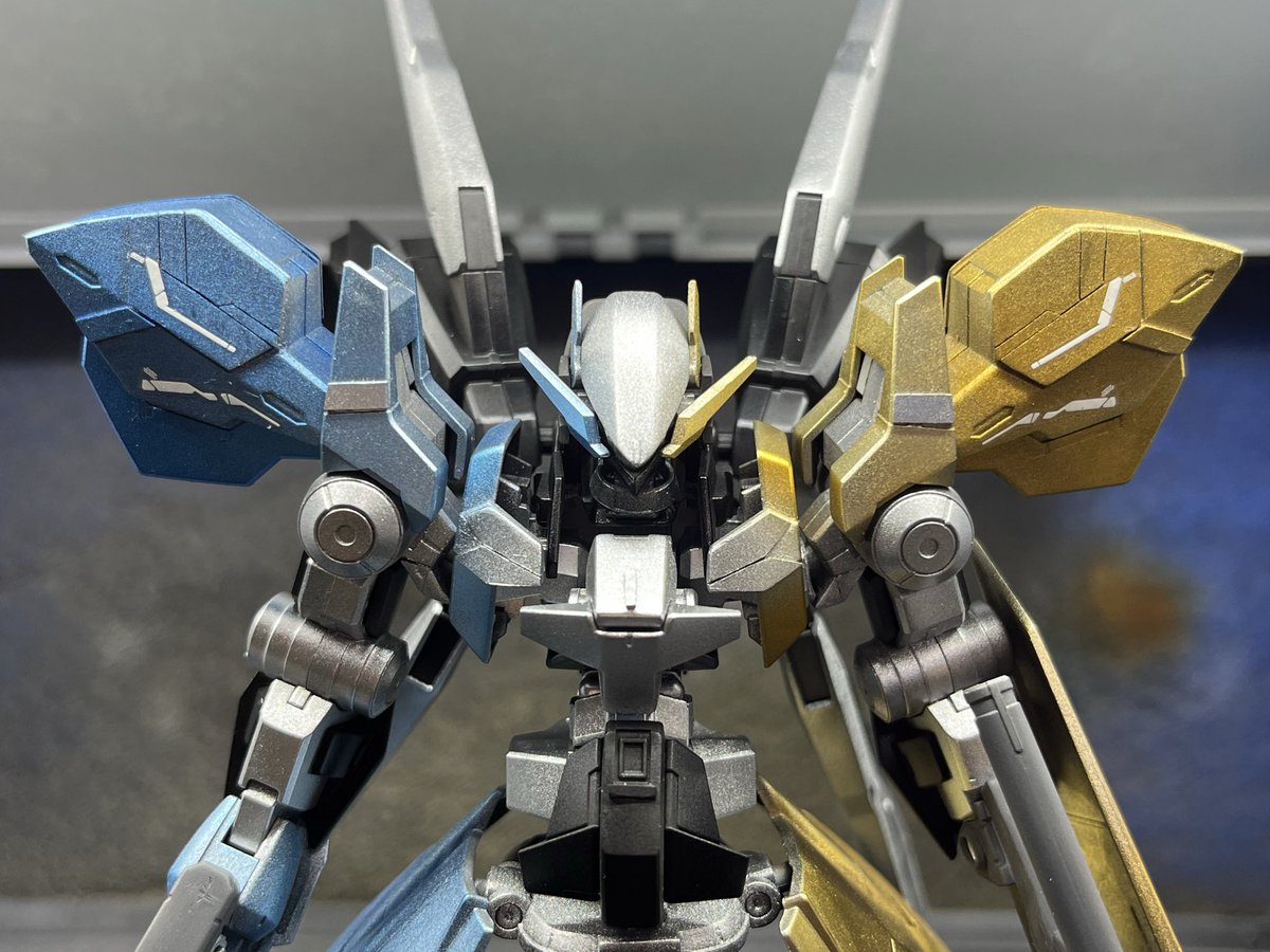 inB5oqfPtvNDNGj's tweet photo. #おまえらの高機動型見せてくれ
ストライクパニッシャー型が元だから高機動 https://t.co/1ju5JHnJZ0