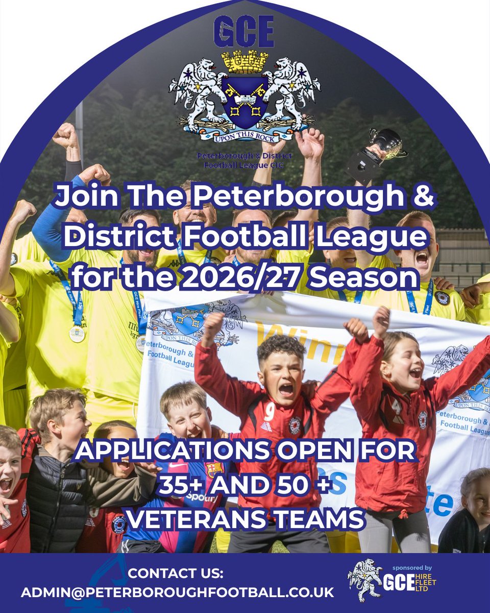 Peterborough & District Football League tweet media