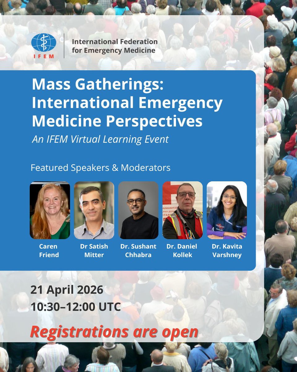 International Federation for Emergency Medicine tweet media