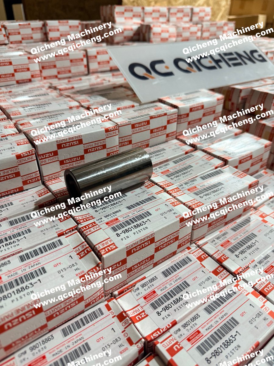 8-98018863-1 piston pin
For ISUZU diesel genuine japan Engine Model #4HK1 #6HK1 for isuzu truck FRR FSR FTR 700P,ZX200-3, ZX200-3F, ZX210-3-AMS, ZX210-3-HCME excavators.