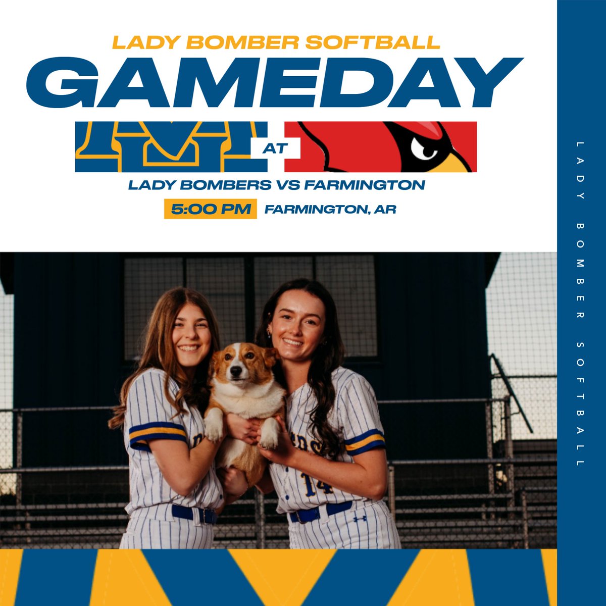 Lady Bomber Softball tweet media