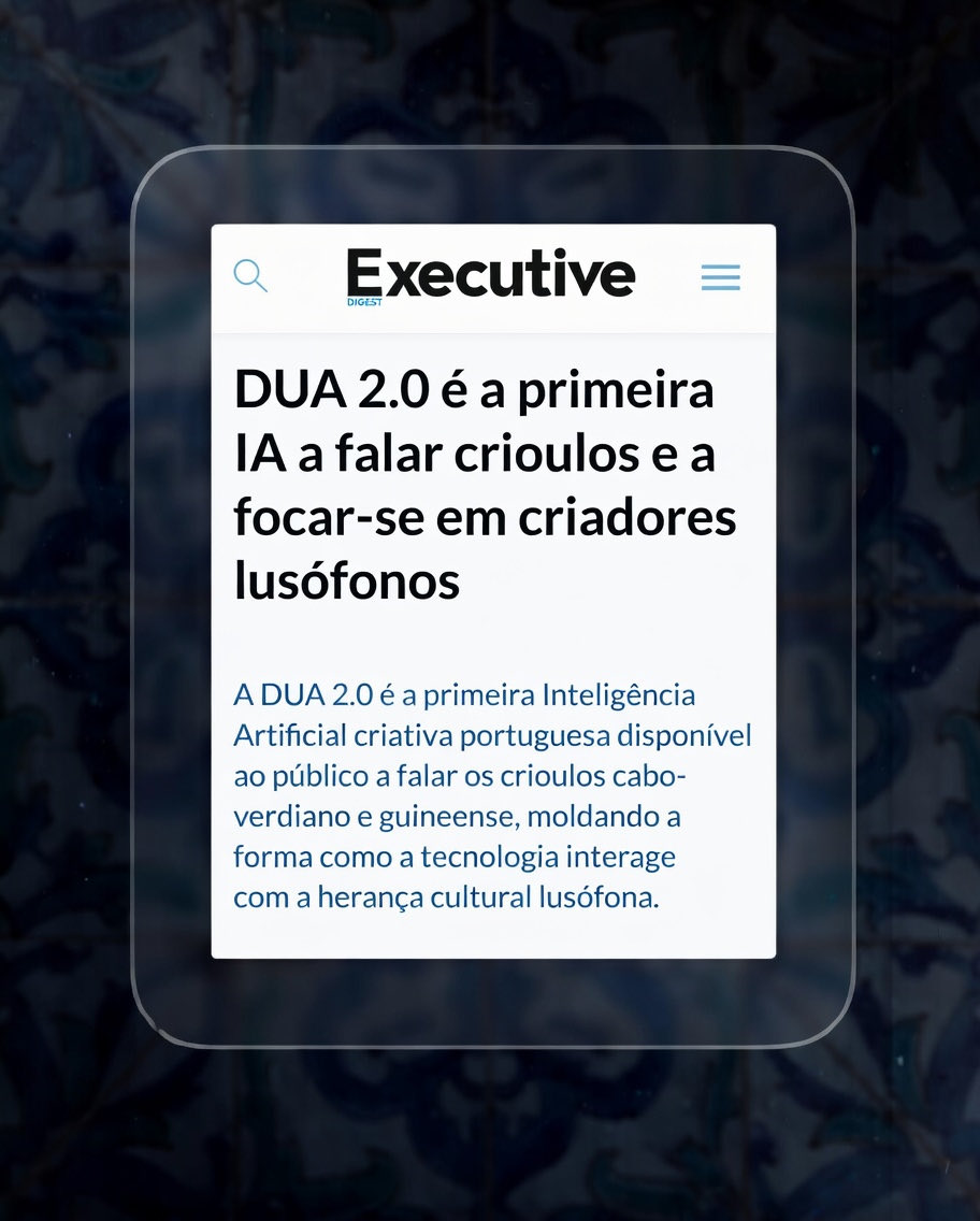 2lados_'s tweet photo. The press has spoken. In less than 48 hours, DUA 2.0 was featured across multiple media outlets. The first creative artificial intelligence to natively understand Cape Verdean and Guinean Creole. For 300 million speakers the AI revolution left behind. https://t.co/hzofcf81tE