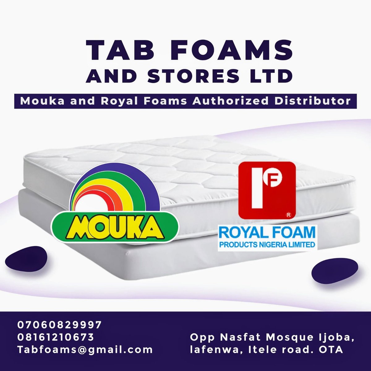 thatadeboy's tweet photo. @ruffydfire Sales of Unit and Bulk mattresses.
07060829997 https://t.co/qkkTPVdRQr
