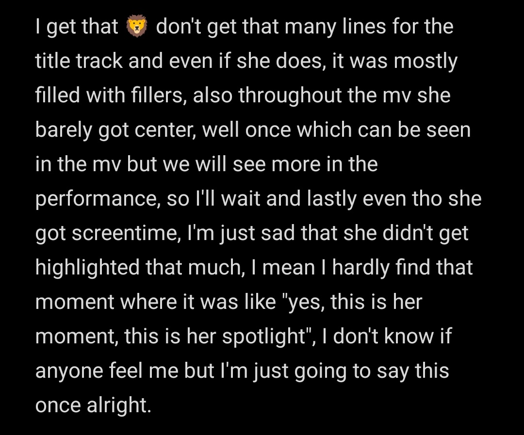 BARBIEHlYYlH's tweet photo. can I just speak real quick and this is just my own opinion, well anyone can disagree but please just don't make this into a hate tweet bc it's not https://t.co/76PbWn80Ti