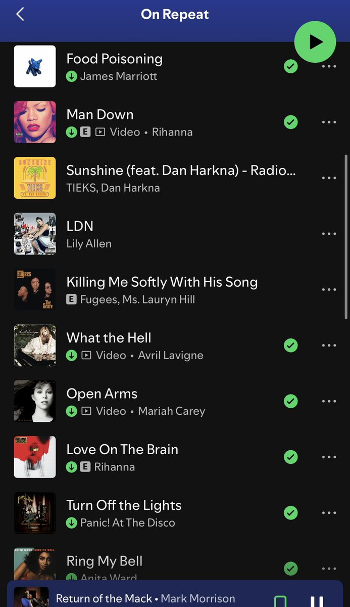 Icon vs on repeat 🙂‍↕️🖤