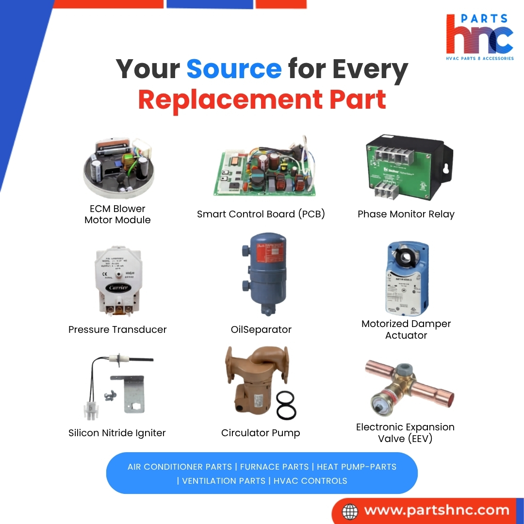 Don’t let a broken HVAC system slow you down!

From residential repairs to commercial maintenance, we’re your trusted source for all replacement parts at PartsHnC.

Shop today: postly.click/WJI

#HVACmaintenance #AirConditioning #HeatingAndCooling #PartsHnC #HVACPartsUSA