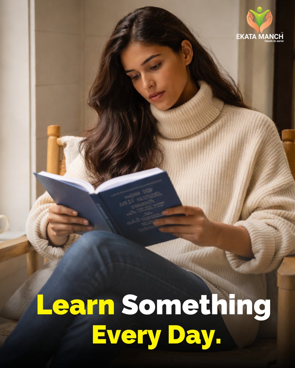 ekata_manch's tweet image. Growth doesn’t always come in big moments; it builds quietly through the little things you learn every single day. Stay curious, stay open, and keep showing up for yourself.

#Ekatamanch #MumbaiNGO #KeepLearning #GrowthMindset #LearnDaily