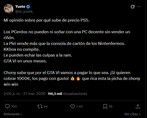 JuárezX PCMR/Xbox/LegionGo 🎮 tweet media