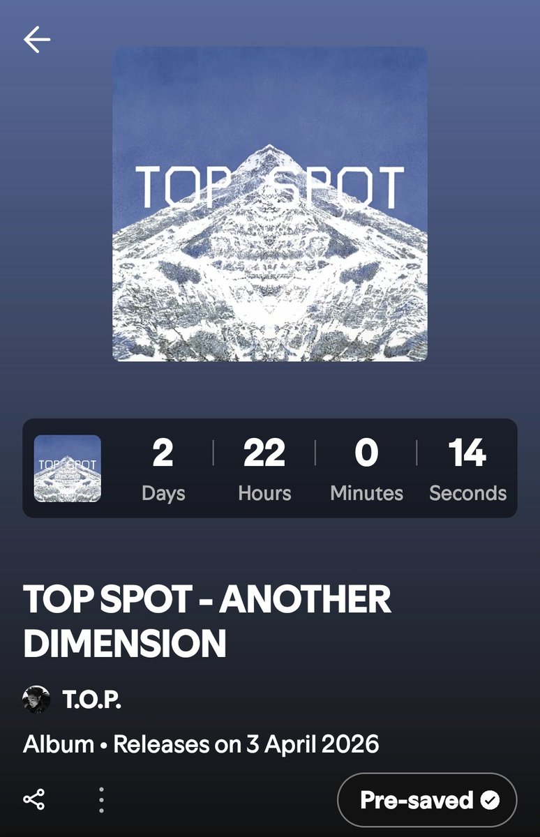 Aliviscious's tweet photo. Highkey the most antagonizingly agonizing countdown of 2026.... 

🥴😵‍💫
#TOPSPOT_AnotherDimension
#Comebackoft8heCentury https://t.co/gIWNZ50wS4