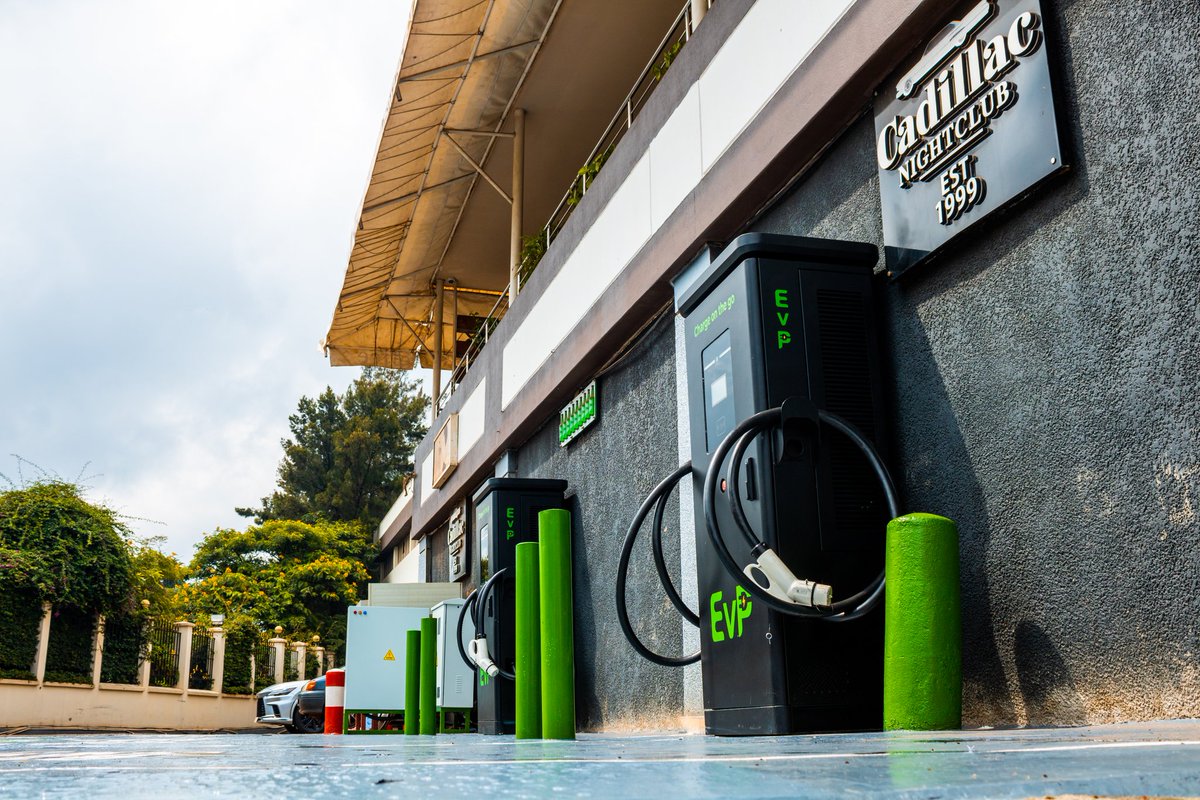 Exciting news for Ev Owners
EVP
DC Fast Charging station is NOW OPEN! 🔋
• Available Chargers:3
• ⁠🔌 GBT Charger Type
• ⚡️ 120KW Capacity
• Double Nozzle 
• ⁠Guns available:6
• ⏰ Open 24 HOURS for your convenience!
• Location: UTC CITY CENTER
• price: 500 RWF per KW