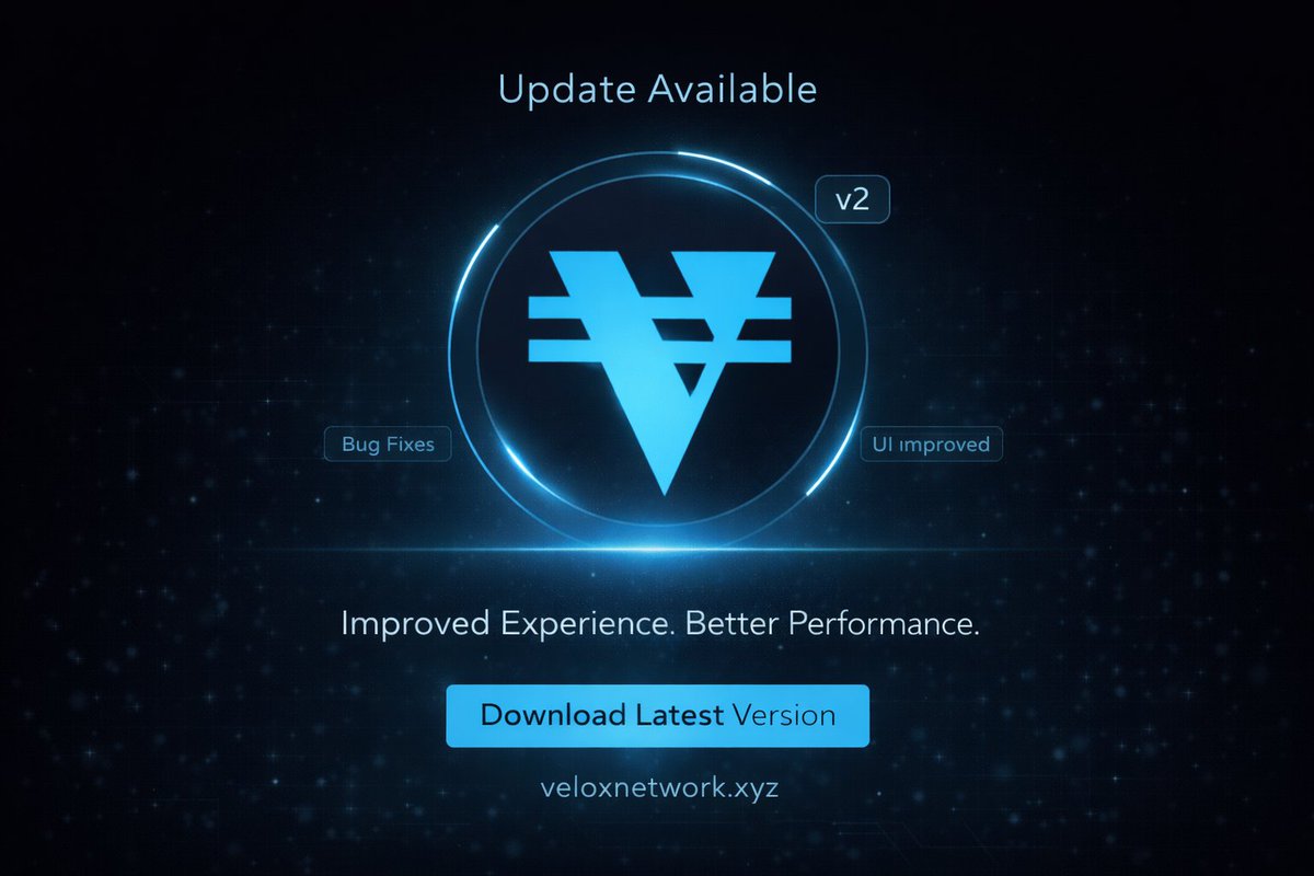 Velox Network tweet media