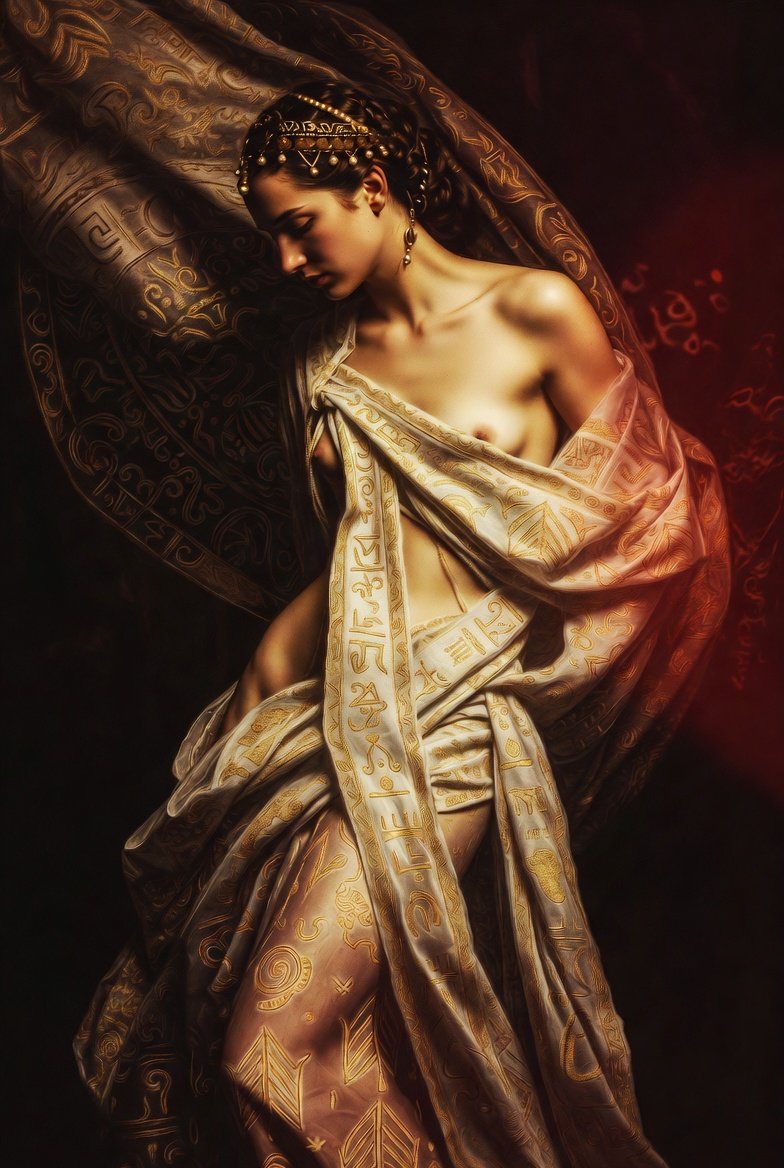 Ancient patterns

#AIart #AIPainting #fantasyart