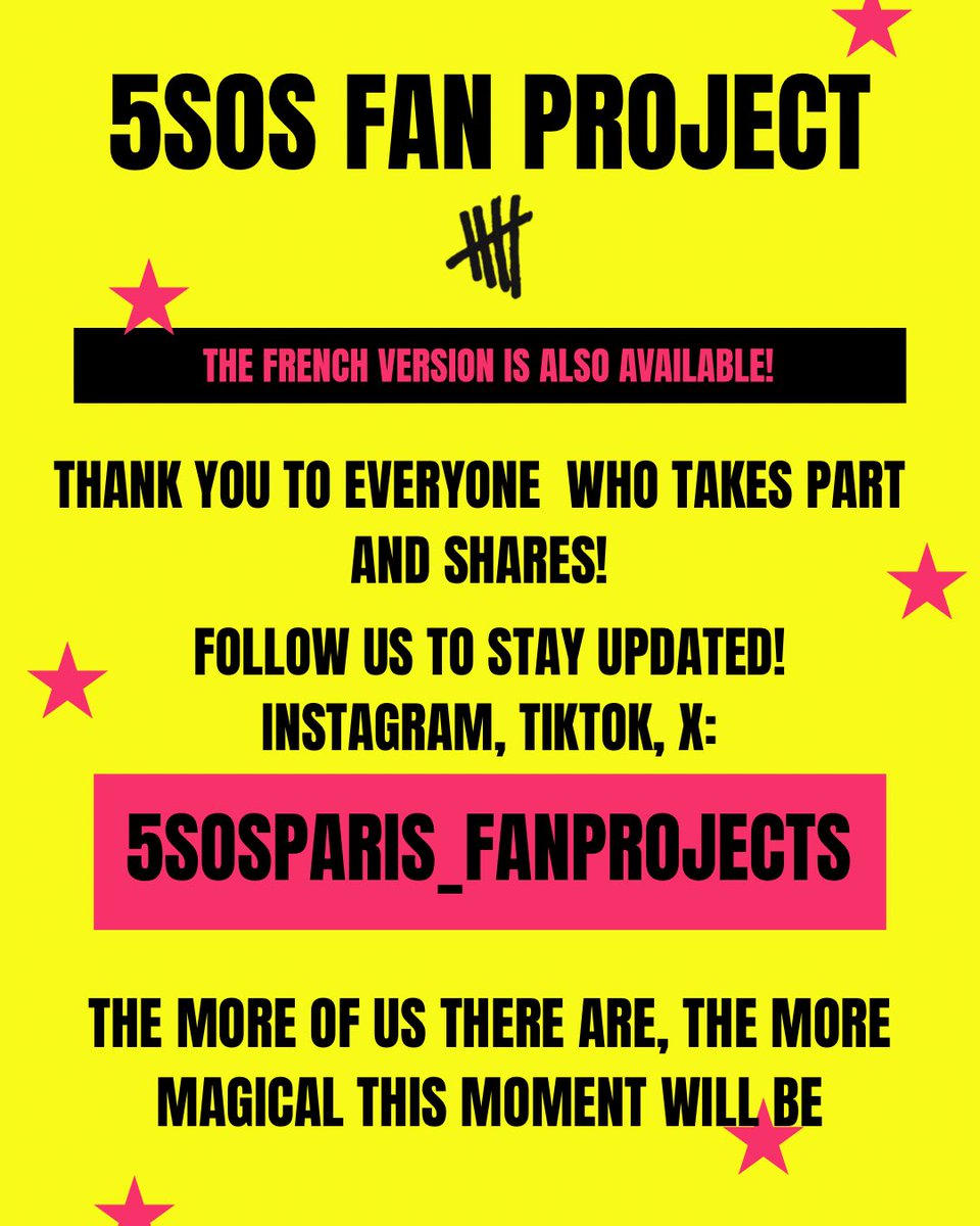5sos fan project paris tweet media