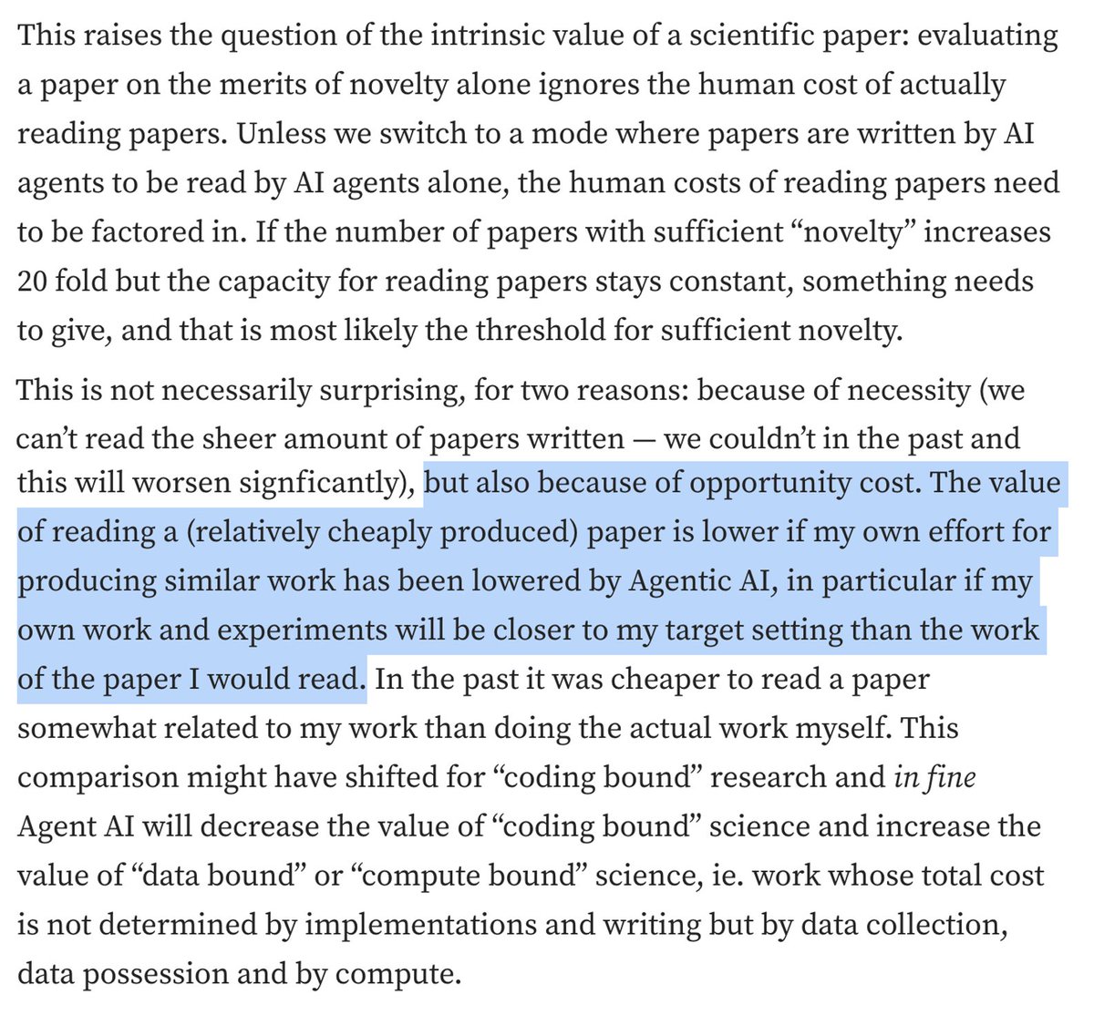 chriswolfvision's tweet photo. My 2 cents on the impact of Agentic AI on peer review: it's not looking good.

https://t.co/XpRhXuoWUJ https://t.co/TCCDP9vC2y