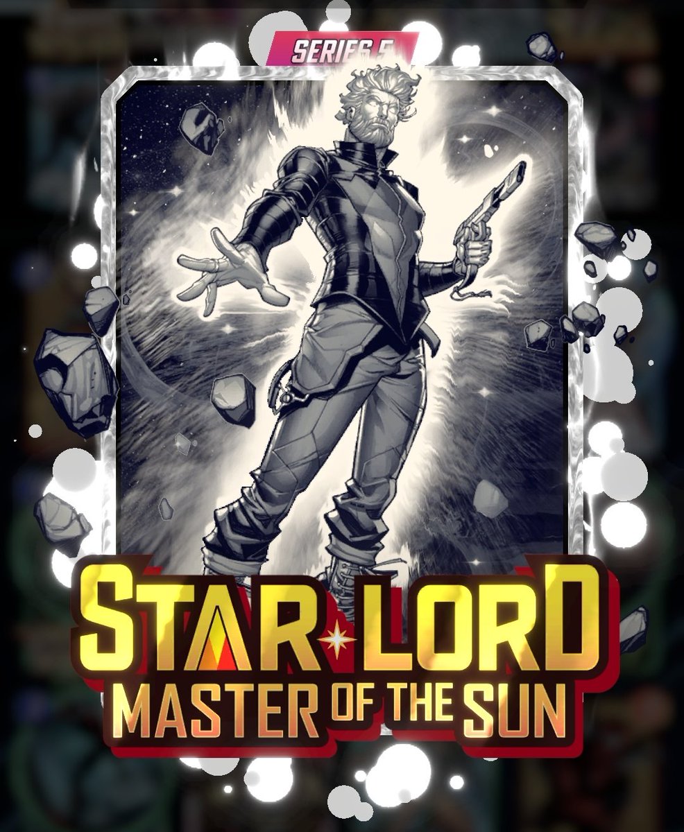 JonElliot11's tweet image. Oh My Godsplit! Ink/White Krackle on 4th for Star-Lord Master of the Sun! ⚪⚪

I had one white fire border left. #perfect
Now I just need a variant. 😅

@interrobange @Arnaudreach @ShichifukujinD @bullseye_qwerty