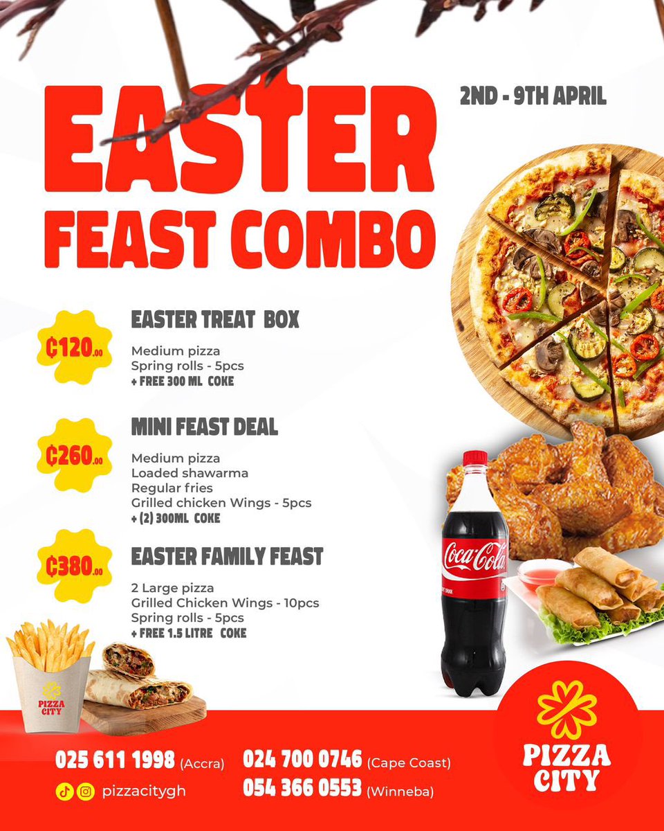 Pizza City Ghana tweet media