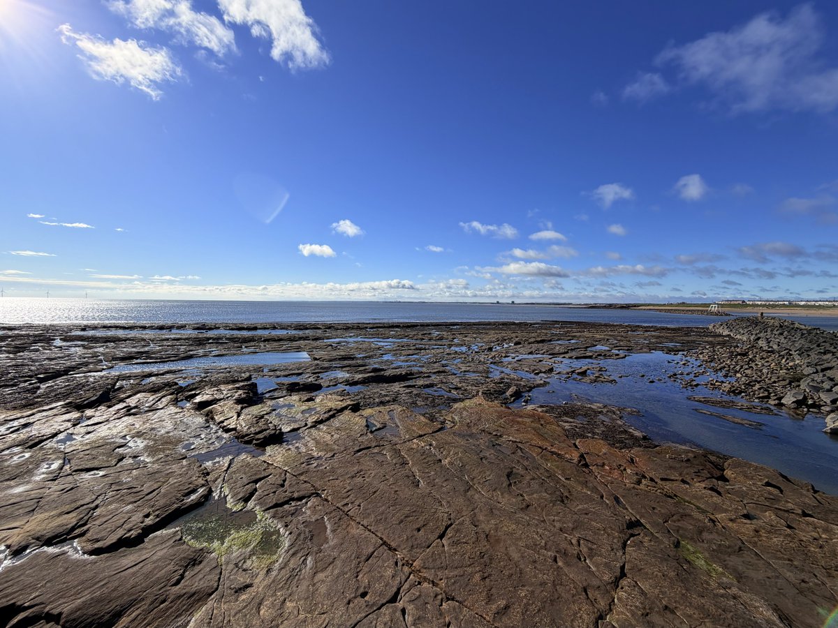 liam_lovell's tweet image. Quick stop off at Newbiggin by the Sea in North East England before heading into hospital for spinal surgery! Lovely day over here. Car showing 15°c🌤️ 

#loveukweather #northumberland
