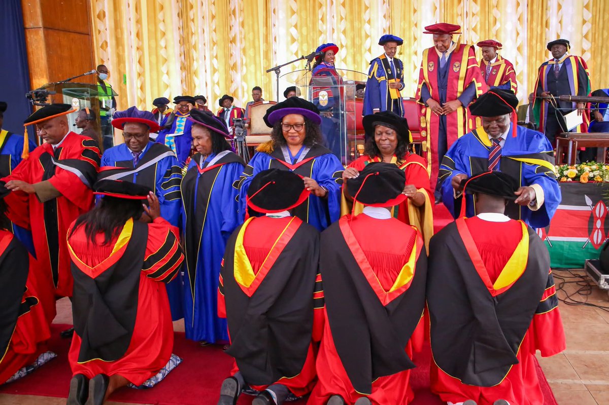 TU_Kenya's tweet photo. 15th Graduation Ceremony
Conferment of PhDs
#15thGraduation #FinishedStrong #ReadyForTommorow #TUKGraduation https://t.co/yMmRA2wVSI