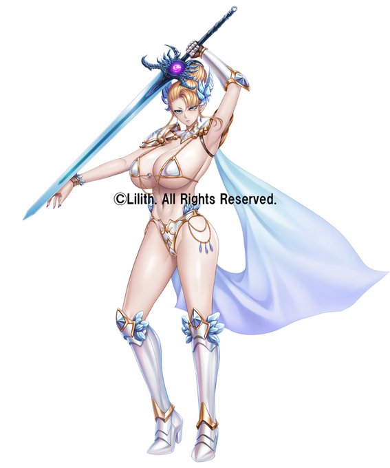 【対魔忍RPGX】4/1 17:00より期間限定ガチャ! 新イベントに合わせて新たな臥者が期間限定追加。 羽倉ぼう先生原案/作画:キリンP先生謹製(SR超人)ラグナロク 第3弾!! 「もう少しプレートの面積を増やしたほうがいいかしら?」 #対魔忍RPG #対魔忍