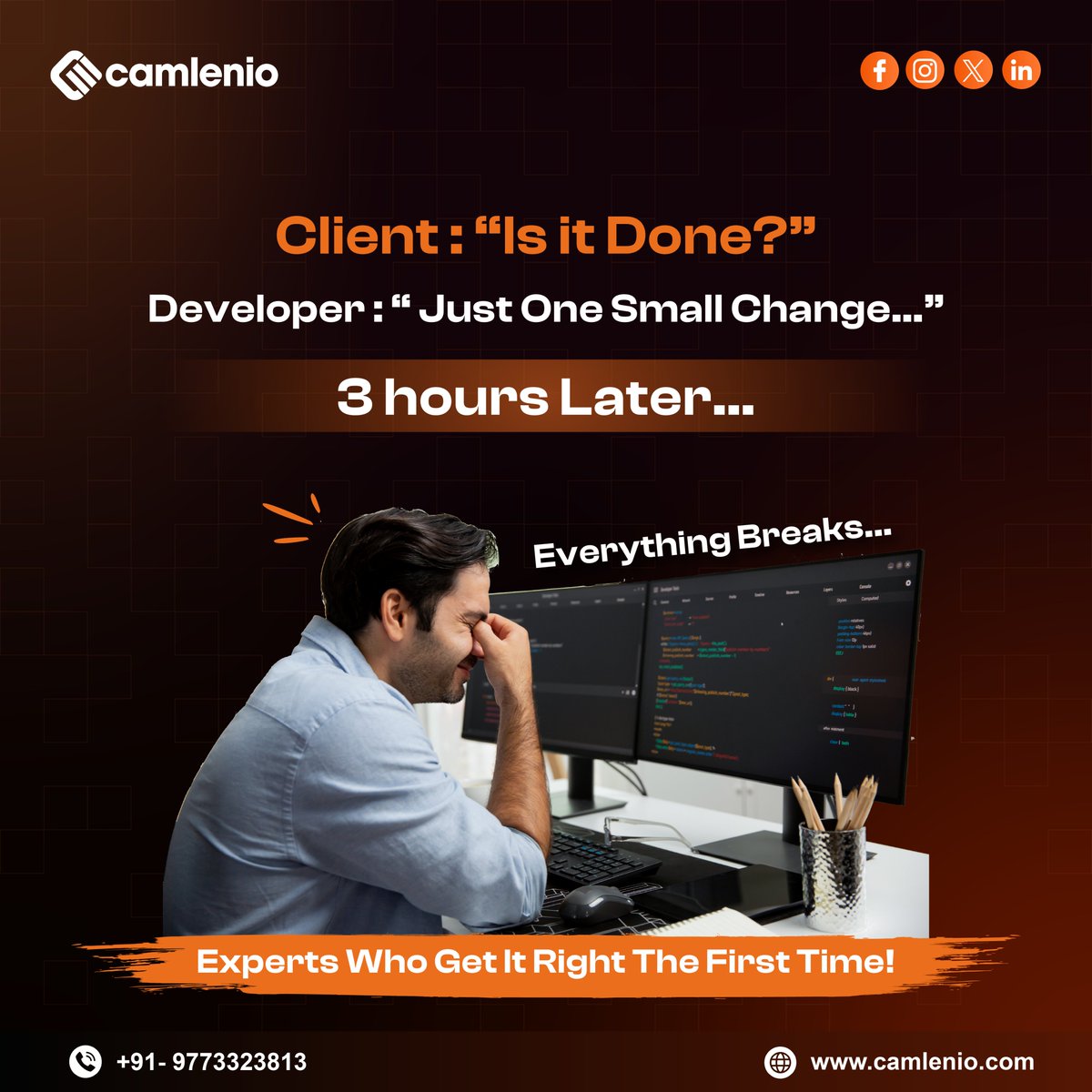 Camlenio Software tweet media