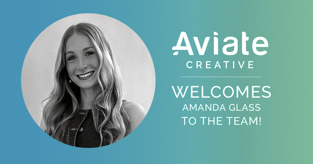 paul_kiesche's tweet photo. Big news at @aviatecreative! Please help us welcome our new Client Services Manager, Amanda Glass, to the team.

Amanda is a pro at turning "ideas into action." We’re excited to have her expertise on board as we continue to help brands take flight.

Welcome to the team, Amanda! https://t.co/aXBIESDIC9