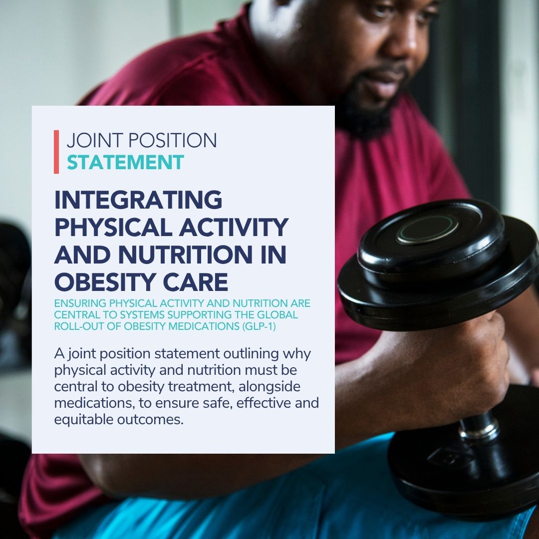 WorldObesity's tweet photo. New global position statement 🌍

Obesity medications, including GLP-1 therapies, are changing the landscape of care - but they are not a quick fix.

Together with partners across the health and fitness sector, we’re calling for a better, more complete approach. One that brings together treatment, physical activity, nutrition, and long-term support - so people can achieve healthier, more sustainable outcomes.

💬 Obesity is a complex, chronic disease
💬 It requires more than a single solution
💬 And systems must work together to support people, not leave them behind

As these medications become more widely available, we have a choice:
➡️ Focus on short-term results
➡️ Or build systems that deliver lasting health and equity

We’re calling for action - from governments, health systems and global leaders - to make sure we get this right.

🤝 @WorldObesity @HealthFitAssoc @AUSactive_ @ExerciseNZ @ficdn @_ukactive @WFSGI

👉 Read more and explore the full position:https://t.co/Zt6IyqsnB7
#PublicHealth #HealthSystems #GLP1 #Prevention #GlobalHealth