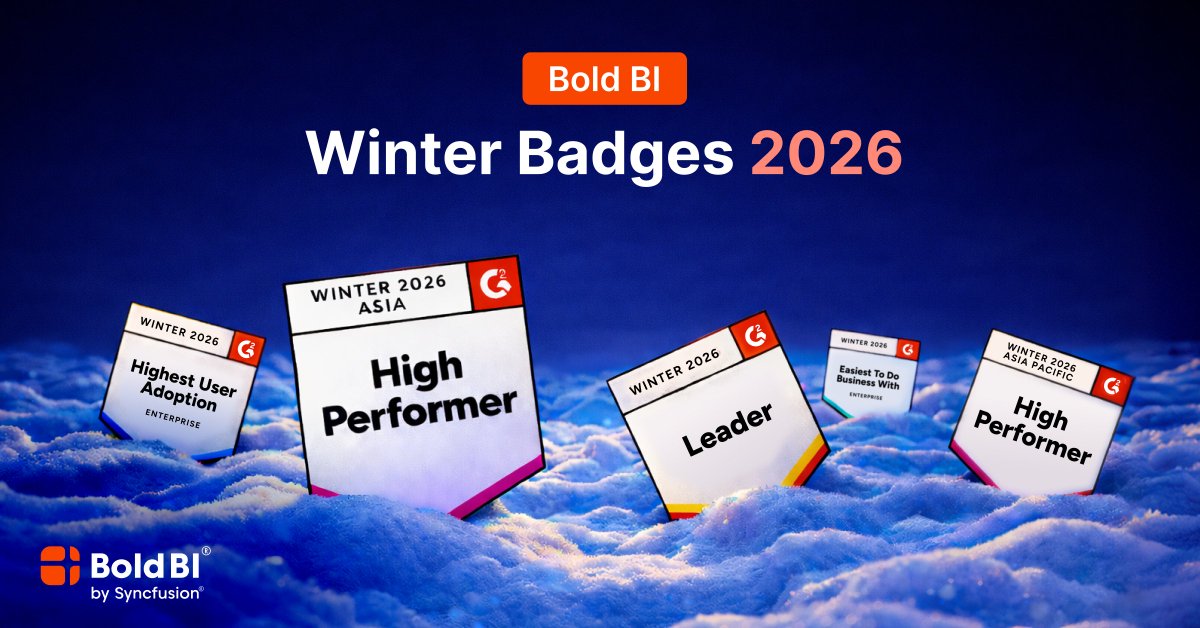 Bold BI by Syncfusion tweet media