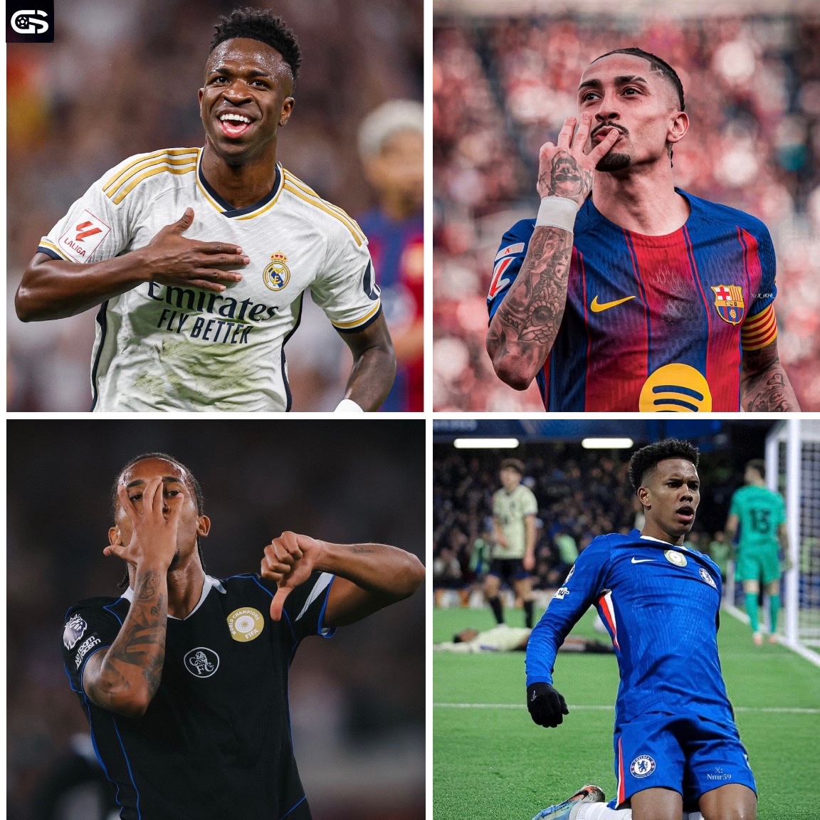 zackspin12's tweet image. Eski günlerde Ronaldo, Ronaldinho, Romário vardı; ama bugün bakarsak Brezilya’da hâlâ böyle oyuncular var. Vini Real Madrid’de, Raphinha Barcelona’da, ben ve Estêvão Chelsea’deyiz 👀🇧🇷  #Vini #Raphinha #Chelsea
Aykut
Dünya Kupası