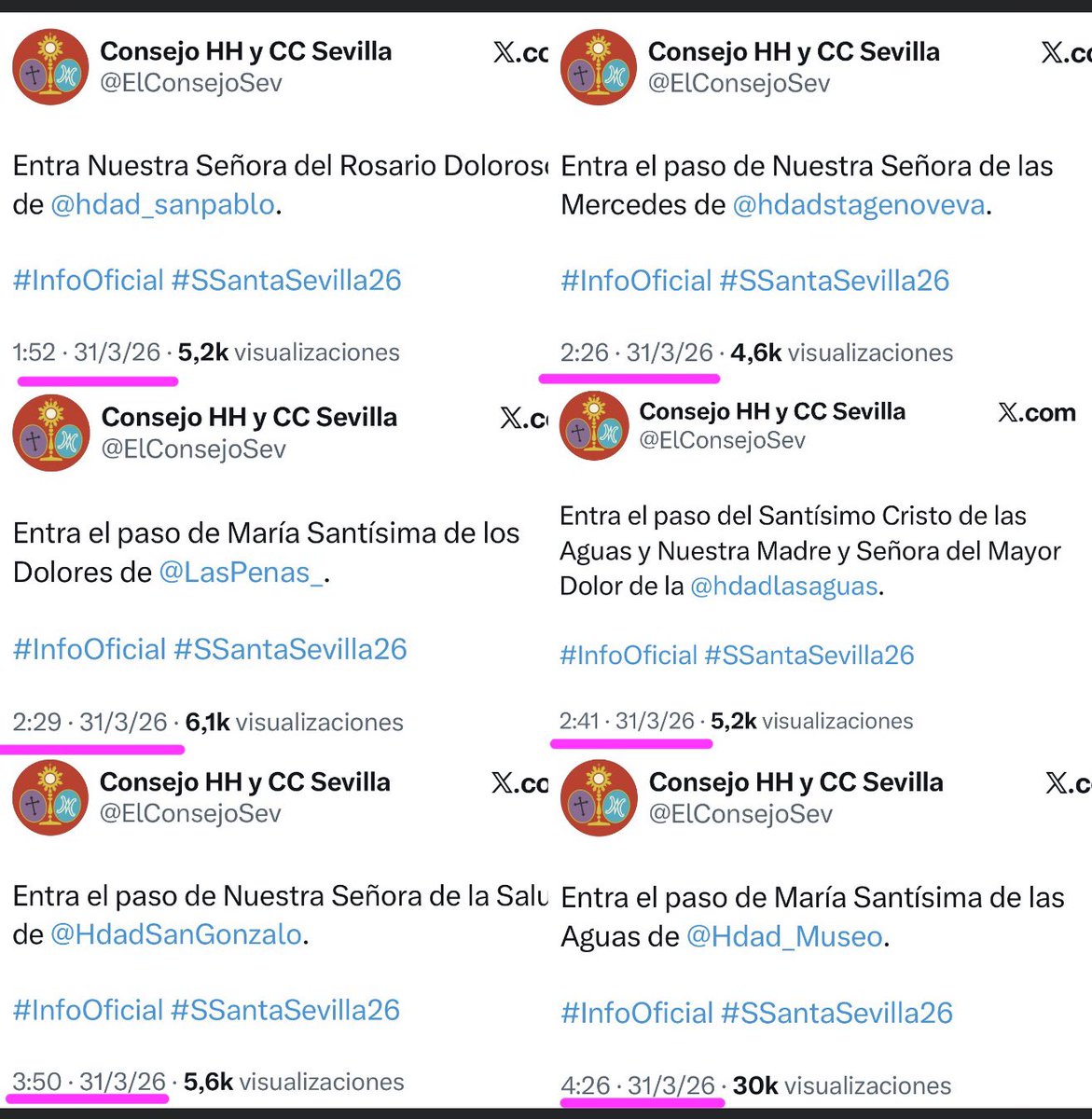 BusGolfTV's tweet photo. ¿Lo veis, o todavía no lo veis? #SSantaSevilla26 https://t.co/ktAn7t3cFw