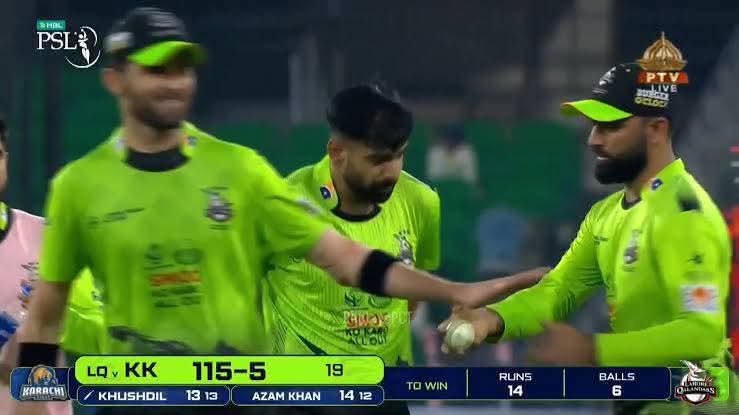 SportsPulse_PK's tweet photo. Fakhar Zaman has been banned for 2 PSL games due to Ball Tampering allegations.

He will miss Lahore's next 2 games against Multan and Islamabad.

He will be available for selection in their game against Peshawar Zalmi on 11th April. https://t.co/MAREaEudho