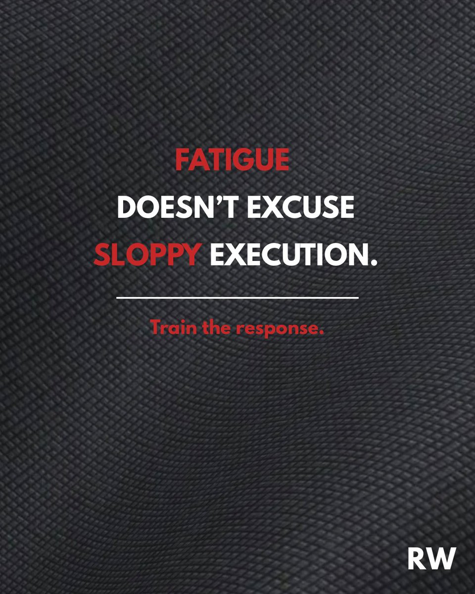 RobStrong85's tweet image. When you’re fresh, everything looks good.

That’s easy.

What matters is what happens when you’re tired.

Do you lose focus?
Do you lose discipline?
Do you cut corners?

Or do you stay locked in?

That’s what separates athletes.

#mentaltoughness #strengthandconditioning #Resp