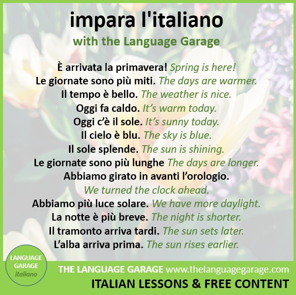 Language Garage Italian / Italiano tweet media