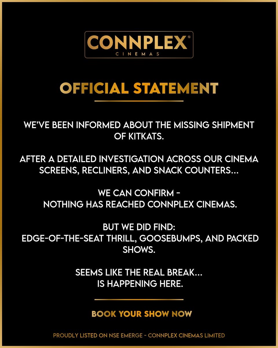 Connplex Cinemas tweet media