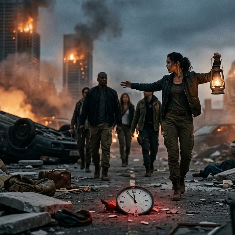 AfterZeroBook's tweet photo. "I warned you: time is bleeding out. 🩸
In the collapse, only 'After Zero' remains. ☠️
Lead the way 💡
or get lost in the chaos. 🌀"
https://t.co/7NNIErBNKC
#AfterZero #Survival #TheEnd https://t.co/4OA64MXviQ
