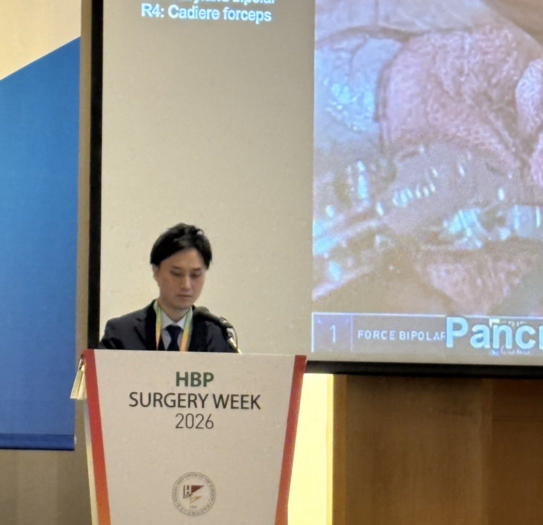 NaokiYagi88's tweet photo. Presented at HBP Surgery Week 2026 in Incheon 🎤
Best Video session 🎬
Didn’t win this time, but truly inspired 🌍
I’ll come back stronger 💪🔥 https://t.co/XHRxtMaP8M