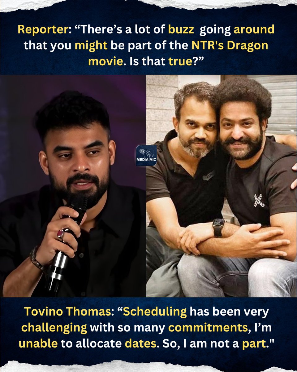 Media Mic | Indian Cinema | Tollywood tweet media