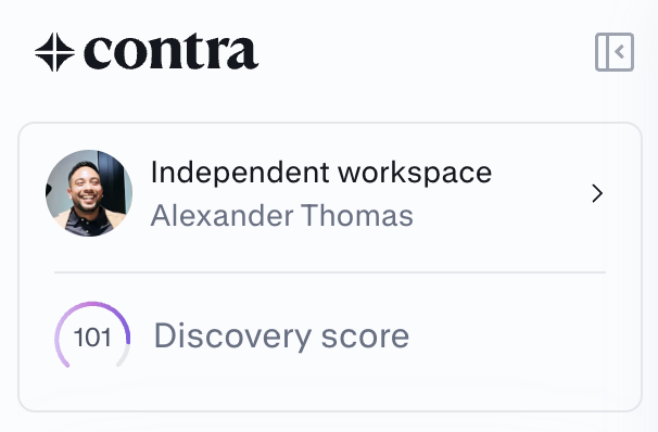 alext_reu's tweet photo. My @contra score hit 101. Check out my profile: https://t.co/c95MYS94PP https://t.co/z244VT2hvk
