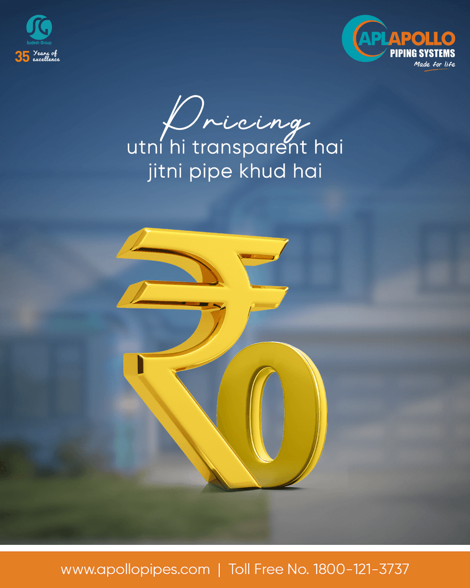 Apollo Pipes LTD tweet media