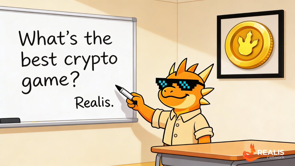realisnetwork's tweet photo. Some questions are easy… 👀
What’s the best crypto game right now? https://t.co/Xjid1OwWnG