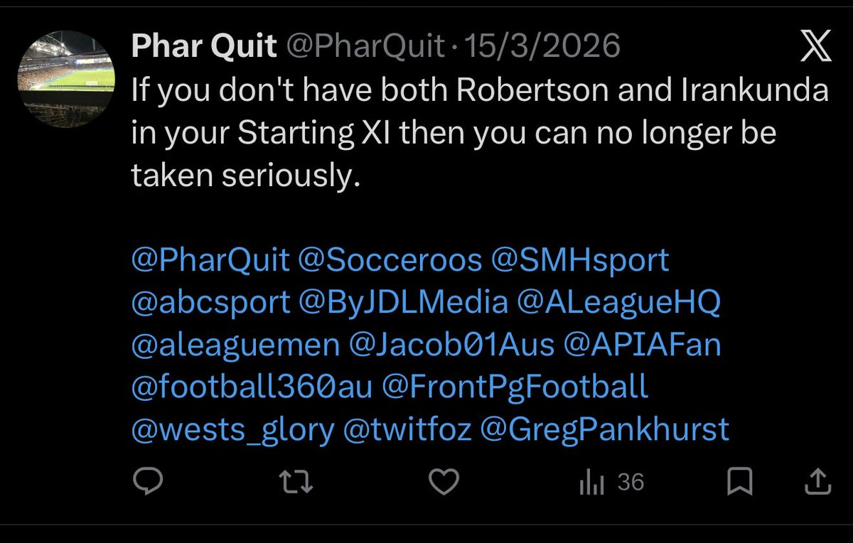 Stuart Randall tweet media