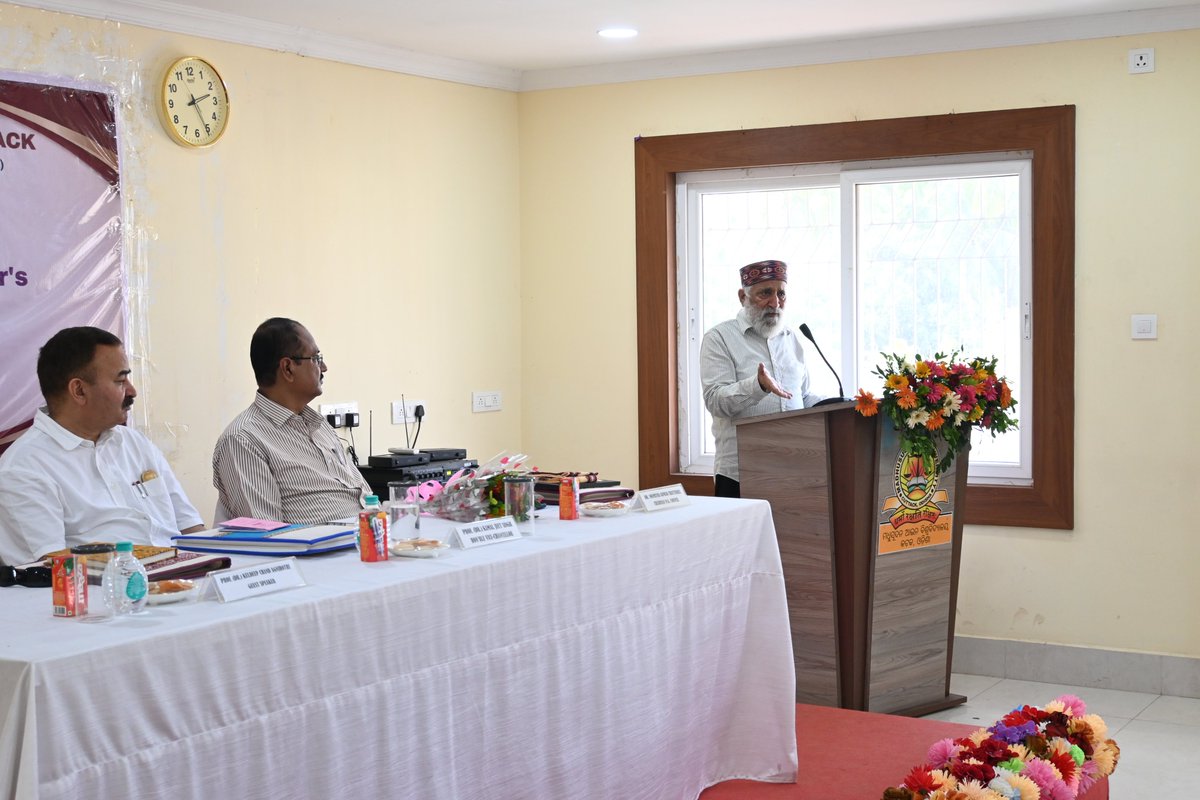 MLUCuttack's tweet photo. MLU Lecture Series on Relevancy of Dr. B.R. Ambedkar's thoughts in 21st Century was held on 30th March 2026 at Pushpagiri Campus of Madhusudan Law University, Cuttack. The Occassion was graced by the Hon'ble V.C., MLU and the Cheif Guest, Prof.(Dr.) Kuldeep Chand Agnihotri. https://t.co/ihLwjbn0QW
