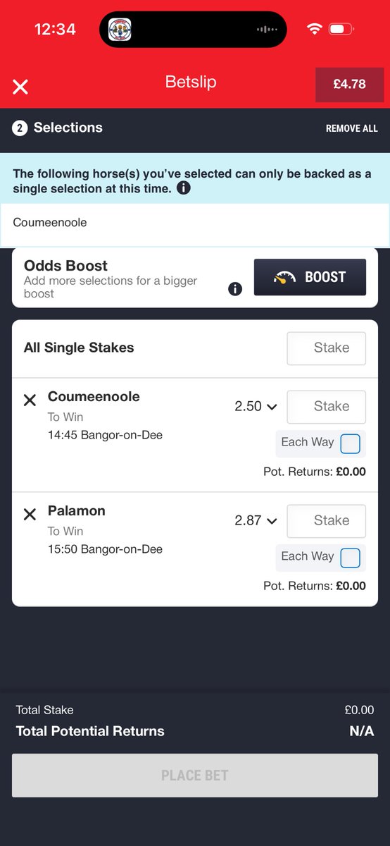 RJG1885's tweet photo. @LadbrokesCare what is this?! https://t.co/LhhqqzoNux