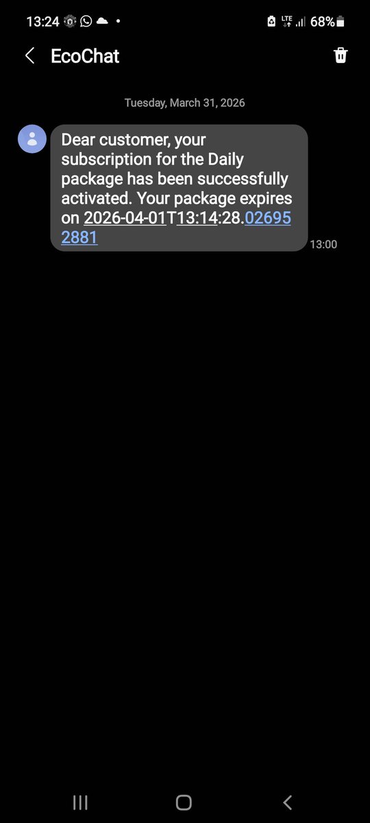 muzinde's tweet photo. @econet_support @econetzimbabwe ..... hi guys , what is this ? Which package? https://t.co/JV9YVJYEGK