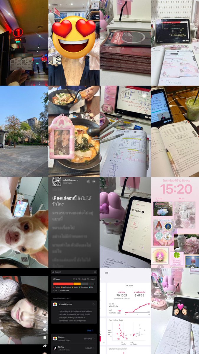 yqhin's tweet photo. recap March 2026 ~~🍀♥️
เป็นเดือนที่อนสเยอะมาก แต่ไม่ได้อ่านมา3วันระ ปั่นโครงงานช่ำำ แต่พนอ่านได้เต้มระบบค้าบ โครงงานเส้ดแร้ว เย้ ้้ เหนื่อยสุดๆไปเลยเดือนหนิ🙂‍↕️😽😭 
#studywithforkor #dek70 https://t.co/dyBahjZHl4