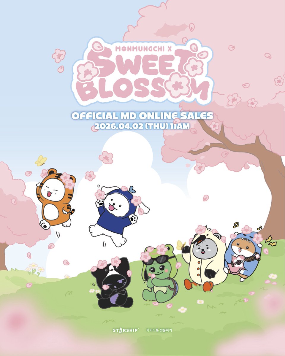 MONSTA X MONMUNGCHI X SWEET BLOSSOM MD モンムンチのグッズ Qoo10に