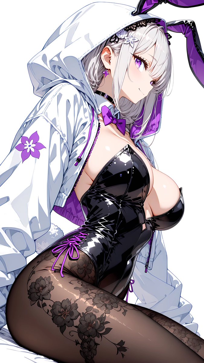 shirasudon_ai's tweet image. パーカーバニー/エミリアたん

SFW illustration. No nudity, no suggestive intent.

#Emilia #ReZero