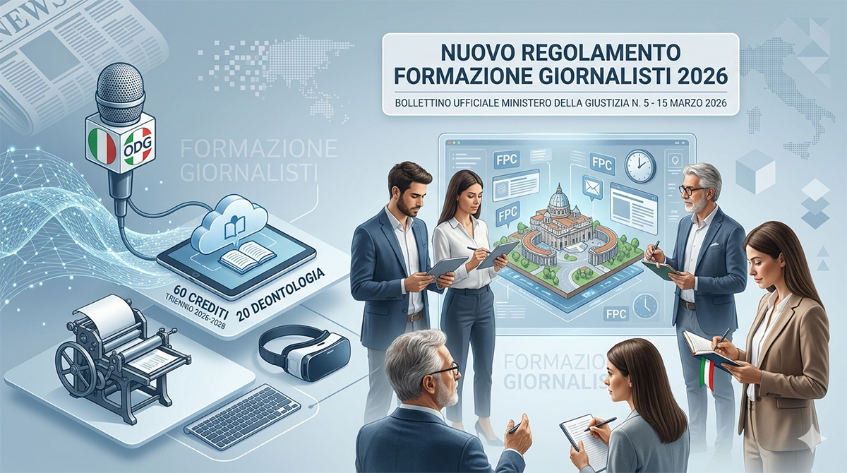 vmeeting's tweet photo. IL NUOVO REGOLAMENTO FORMAZIONE GIORNALISTI 2026
https://t.co/BCGIG2WFt9

#nuovoRegolamentoGiornalisti2026 #creditiFpcGiornalisti #obbligoformativoodg #creditifpcgiornalisti #formazioneGiornalisti #formazione https://t.co/Avs0Xr2BS5